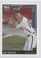 1991 Classic Best Asheville Tourists John Gonzales #21
