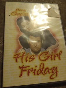 FastShipping🇺🇸 His Girl Friday (DVD, Slim Case, B&W) NEW 27 - Picture 1 of 2