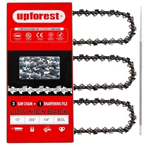 10 Inch Chainsaw Chain For Greenworks Pro 80V PS80L00, PS80L210 Polesaw - Picture 1 of 3