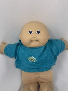 Patch chou 1985 poupée enfants Preemie vintage chauve Coleco - Photo 1/8