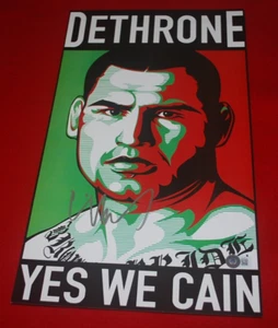UFC MMA CHAMP CAIN VELASQUEZ Signed 10X13.5 Poster Beckett COA BL20714 - Picture 1 of 3