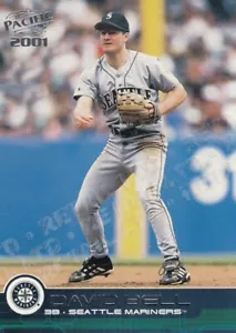DAVID BELL /85 PACIFIC RETAIL LIMITED LTD FOIL PARALLEL MARINERS #392 2001 01 - Picture 1 of 1
