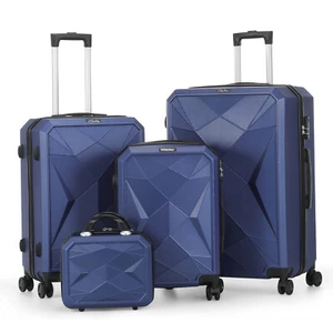 Kofferset Reisekoffer 4 Taschen Trolley Reise Koffer Set Tasche S M L XL - Bild 1 von 14