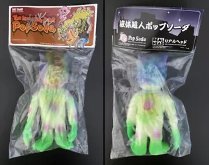 Frank Kozik SIGNIERT Real X Head Pickle Pop Soda LE 45 HANDSIGNIERT handbemalt - Bild 1 von 1