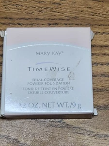 Mary Kay Dual Coverage Powder Foundation D 0,32 Unzen Bronze 507 Timewise 8929 NOS - Bild 1 von 3