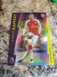 2016 Topps Aaron Ramsey - Premier League Platinum / Wales / Arsenal #10 - Picture 1 of 2