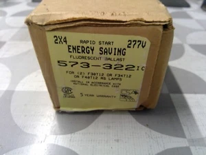 Vorschaltgerät SolaSaver 573-322 2 T12 Lampe 277V Vorschaltgerät **kostenloser Versand** - Bild 1 von 3
