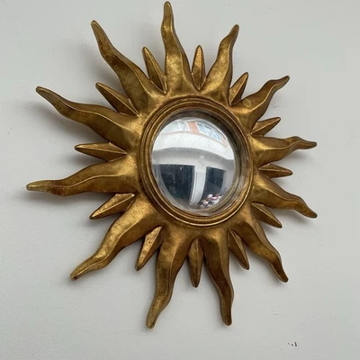 Golden Sun Mirror - 31 Cm- Convex / Sunburst / Fisheye New - Image 1 of 3