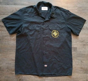Machine Head Dickies/Blue Grape Classic Embroidered Vintage Work Shirt Black - Bild 1 von 24