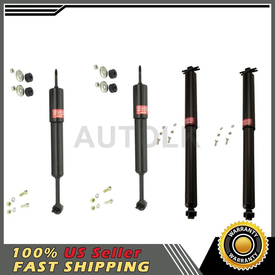 Amortiguadores delanteros traseros 4 KYB para Ford Explorer 1995-2001 Foto 1 de 4