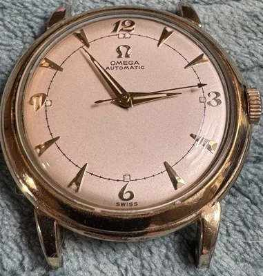 c.1952 Omega Seamaster Bumper Automatic Ref. G6232 34mm. Expertly Restored Dial! - Image 1 of 4