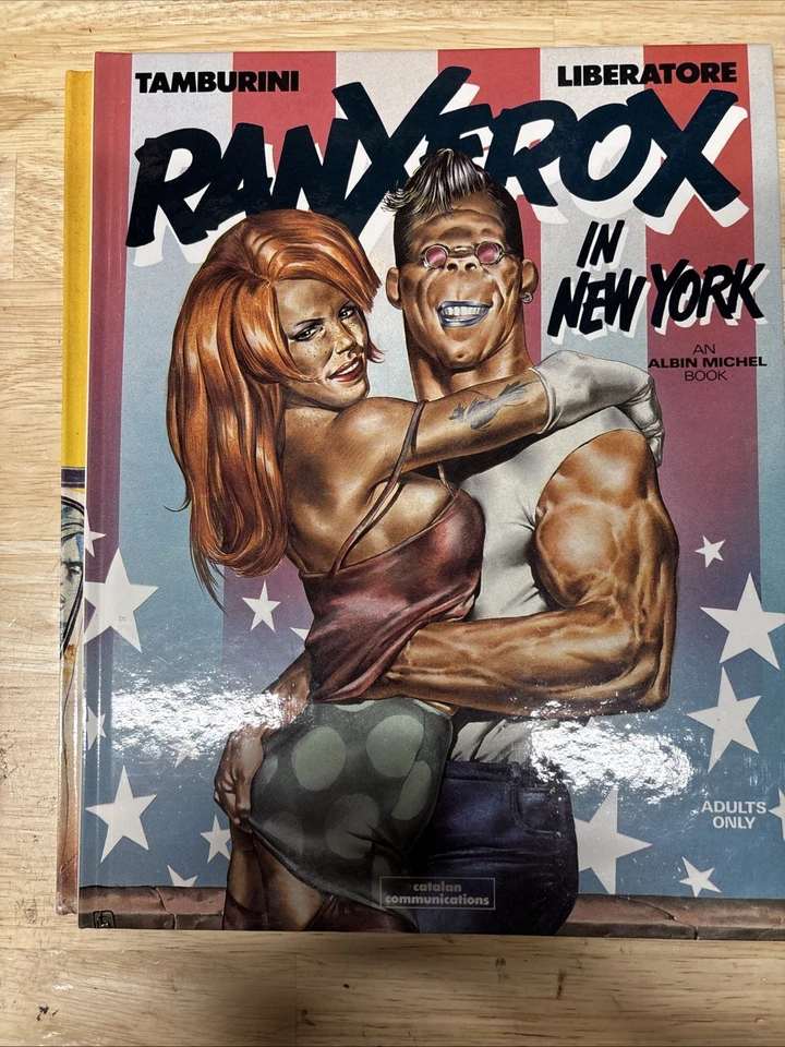 RANX IN NEW YORK- Tanino Liberatore (HEAVY METAL) Happy Birthday Lubna Set 2 9.8 - Image 1 of 4