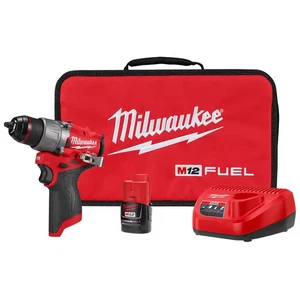 M12 Fuel 12 Volt Lithium-Ion bürstenlos kabellos 1/2 Zoll Bohrhammer Set mit 1 - Bild 1 von 1