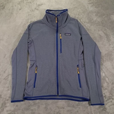 Suéter Patagonia Better Mujer Medio Azul Violeta Cremallera Completa Agujeros para Pulgar 25970 Foto 1 de 4