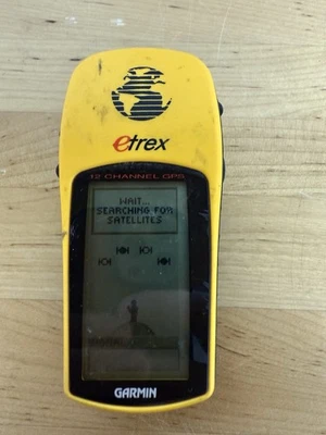 Garmin Etrex 12-Channels 2.6" Display Handheld GPS Waypointer Tested and Working - Image 1 of 3