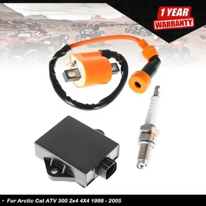 Bujía de bobina de encendido CDI para Arctic Cat 300 2x4 1998-03 4X4 1998-05 3530-01 - Imagen 1 de 10