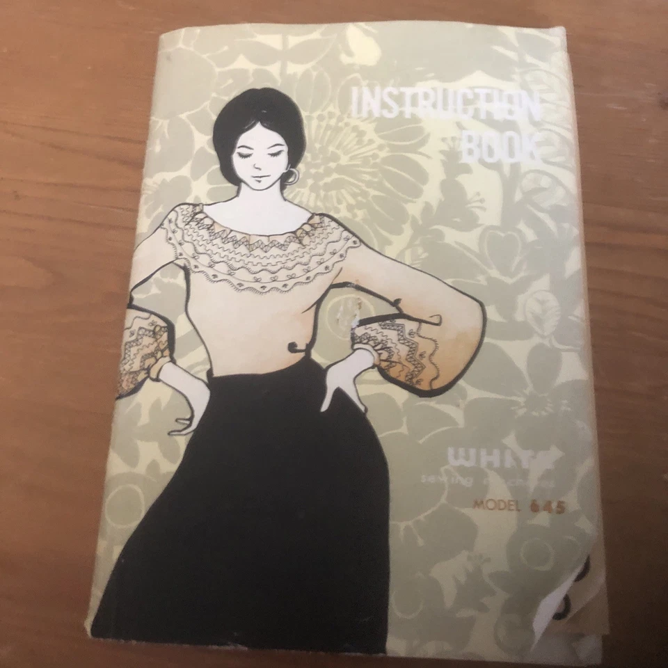 white 645 vintage instruction book - Image 1 of 4