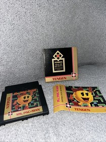  NES Ms. Pac-Man w/ Box, Manual & Sleeve - Nintendo game