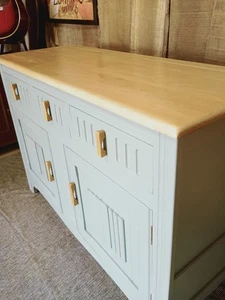Beautiful Hand Painted Vintage Dresser Sideboard 100% Happy Customers - Picture 1 of 10