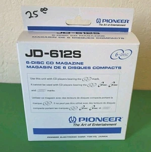 Soporte cargador CD Pioneer JD-612S de 6 discos Pioneer nuevo - Imagen 1 de 3
