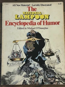 Vintage 1973 National Lampoon Encyclopedia of Humor Magazine Comic Book Donoghue - Picture 1 of 7