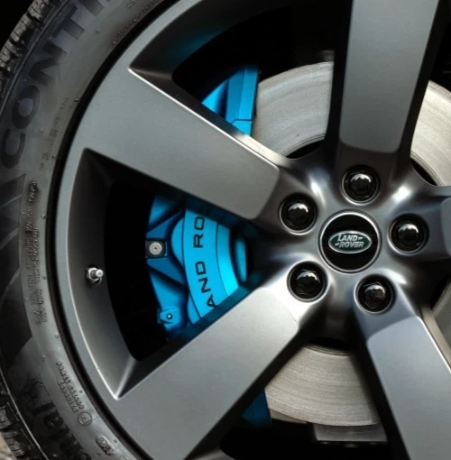 Juego de pinzas delanteras y traseras Land Rover Defender L663 2020+ V8 azul brillante Foto 1 de 2