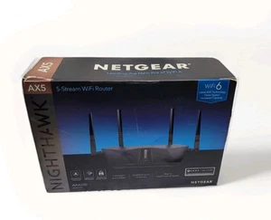 Netgear RAX43 NightHawk AX5 AX4200 5-Stream WiFi 6 Router RAX43-100NAS - Picture 1 of 6