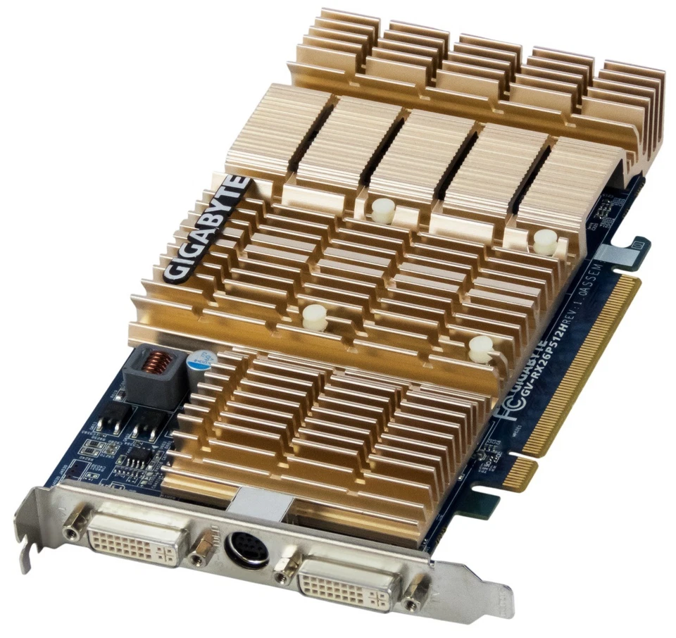 Graphics Card Gigabyte ATI Radeon 2600 Pro 512MB GV-RX26P512H - Image 1 of 2