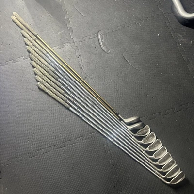 Ping Eye 2 Karsten Red Dot Iron Set W,3,4,5,6,7,8,9 + 2 Mizuno Woods 1 1/2 3 MST - Image 1 of 4