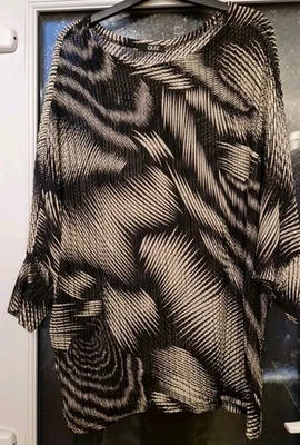 QUIZ ladies Lightweight Sweater,  Long Jumper, Pullover,  Knitwear top, UK Large - Image 1 of 4