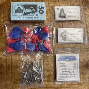 Lot Sealed VTG 97 98 Monopoly Game Pieces STAR WARS 9 Mini Figures, Cards, Money - Picture 1 of 15
