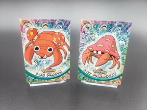 TOPPS SET - Paras, Parasect - TVA SERIES 1 - NP - Pokemon - BLACK LOGO - Picture 1 of 5