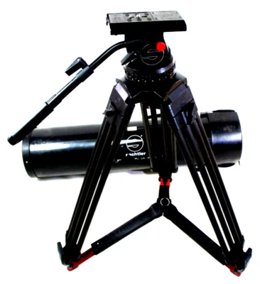 SACHTLER 25-III HD CF CARBONO 150mm TRÍPODE SYS GRS TUBO DE AIRE PLT TD REPARADO 77Lbs Foto 1 de 4