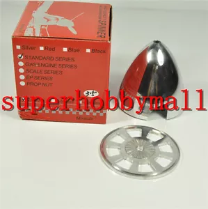 1x Miracle 3.5"/89mm 2 Blades Aluminum Spinner For Propeller Gas RC Airplane New - Picture 1 of 3