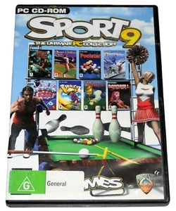 Ultimate PC Collection 9 Sport Games CD Rom (Golf Snooker Snow Rider Poolster) - Picture 1 of 1