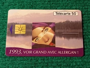 TELECARTE PRIVEE / PHONECARD France 50U - 1993 ALLERGAN OPTICAL - GEM EN736 - Imagen 1 de 2