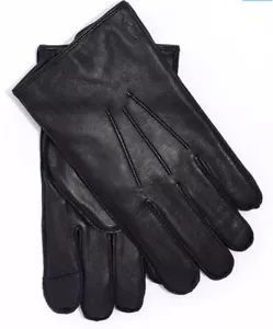 Polo Ralph Lauren Men's Water-Repellant Leather Gloves Size: Large NWT - Picture 1 of 8