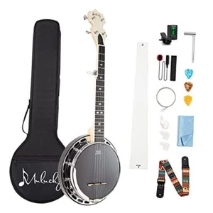 5 String Banjo MINI, 28 Inch Travel Banjo with Remo Head, Resonator and MB803 - Picture 1 of 7