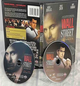 Oliver Stone's WALL STREET(1987) 2-Disc Insider Trading Edition DVD Set Crime - Picture 1 of 1