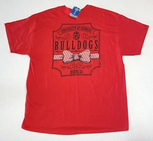 Neu mit Etikett University of Georgia Bulldogs rot Herren XL rot Pullover Shirt - Bild 1 von 7