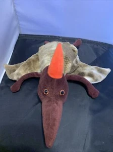 11” Pterodactyl flying dinosaur hand puppet stuffed animal plush Caltoy Play Z - Picture 1 of 6
