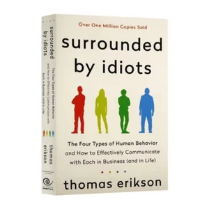 Surrounded by Idiots the Four Types of Human Behavior by Thomas Erikson English - Imagen 1 de 13