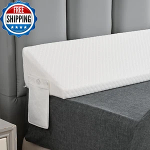 Twin Size Bed Wedge Pillow for Headboard Pillow Mattress Gap Filler Pillow(0"-8" - Picture 1 of 13