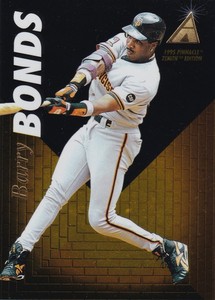 BARRY BONDS 1995 Zenith Baseball # 5 San Francisco Giants NM - MT