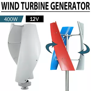 400W 12V Helix Magnetschwebebahn Achse Vertikal Windkraftanlage Windgenerator Windmühle Magnetlev! - Bild 1 von 36