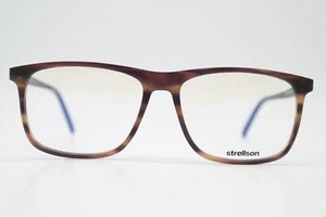 Brille STRELLSON ST5209 Braun Schwarz Silber Oval Brillengestell eyeglasses Neu - Bild 1 von 6