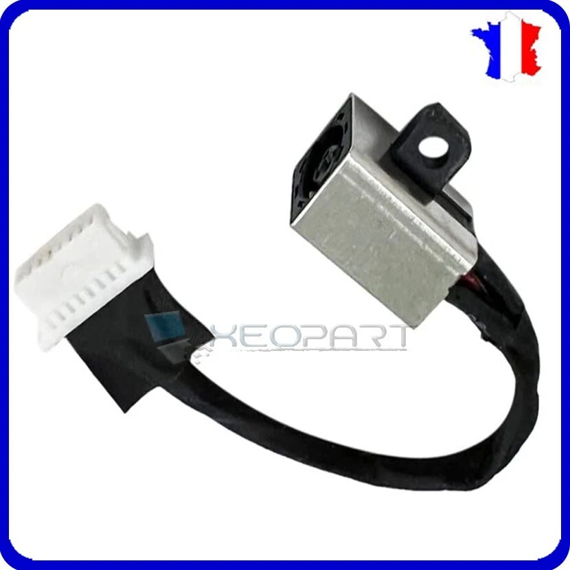 Connecteur alimentation Dell Inspiron 15 7586 P76F P76F001 Dc power jack