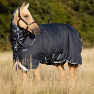 ALFOMBRA DE PARTICIPACIÓN LIGERA CABALLO AMIGO BRAVO 12 PLUS 0G CON CUBIERTA DE CUELLO - Imagen 1 de 1