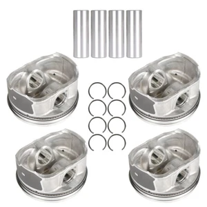 Juego de 4 pistones y anillos de trabajo de laboratorio para Buick Chevrolet GMC Pontiac Saturn 2,4 L - Imagen 1 de 10