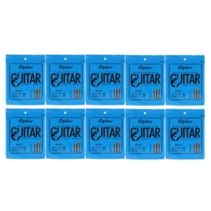 10 Sets Orphee RX15 Electric Guitar Strings Regular Steel Strings Super Light # - Picture 1 of 7